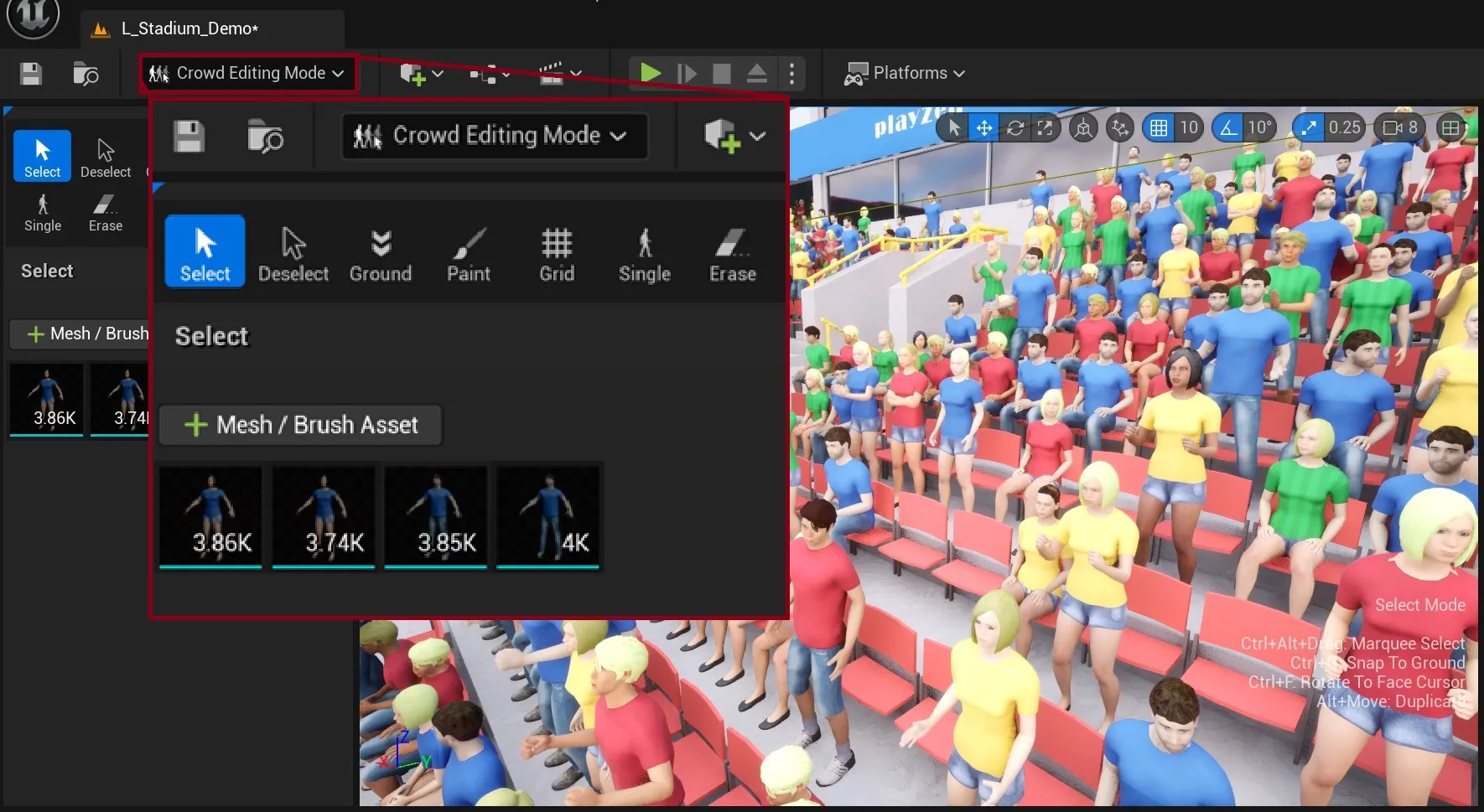 Crowd Editor Overview
