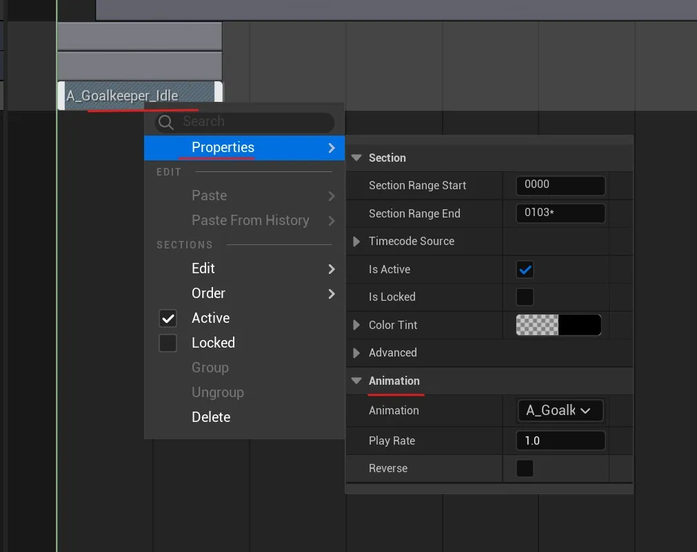 Animation Properties